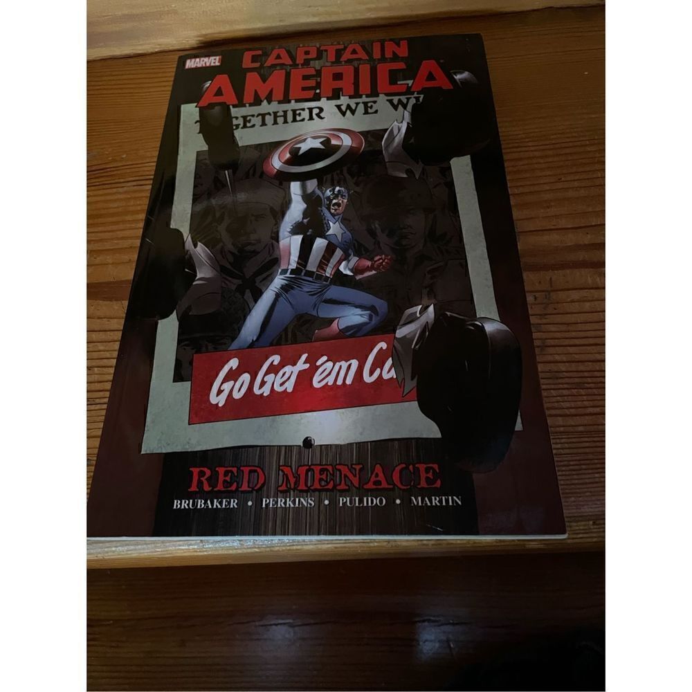 Captain America Red Menace TP - Picture 1 of 2